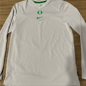 Nike White Long Sleeve Men's Shirt